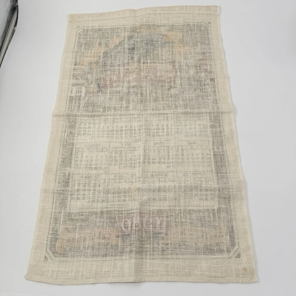 VTG 1980 San Francisco Cable Cars‎ Calendar Tea Towel Sewell Jackson 27x16
